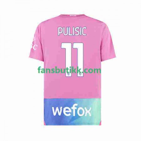 Fotballdrakt AC Milan Christian Pulisic 11 Tredjetrøye 2023-2024 Kortermet